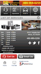 Mobile Screenshot of dalairconditioningandheating.com